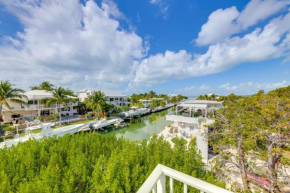 Half-Mi to Boat Ramp Canal-Front Florida Keys Gem